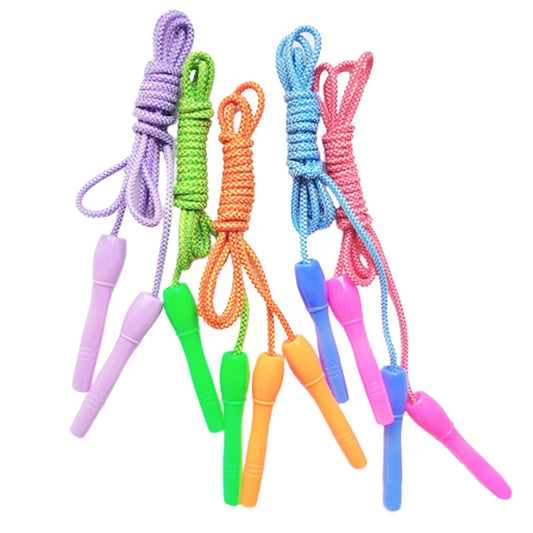 Jump Ropes - 5 Pack - Jump Rope Kids - Jump Rope - Braided Jump Rope with Plastic Handle