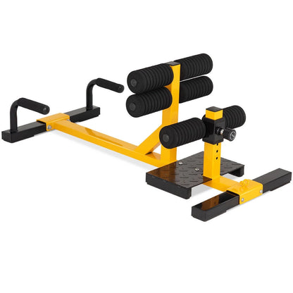 3-In-1 Sissy Squat Push up Ab Workout Home Gym Sit up Machine Height Adjustable